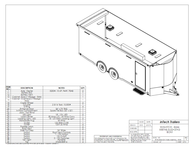 rr trailer drawings 1 Rail Ryder